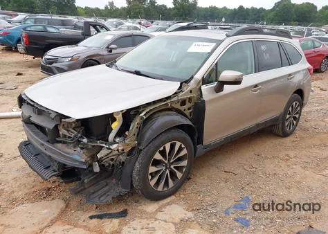 2016 Subaru Outback 2.5I Limited z USA, uszkodzony, nr VIN 4S4BSANC9G3311961